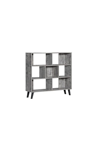 BAITY Wooden Shelf Unit, Malaysian Design, 3 Tiers with Sturdy Base
