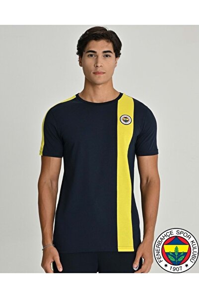 Fenerbahçe S.K. 25/26 Season Tribün Basic T-Shirt Tribün Jersey Dark Blue
