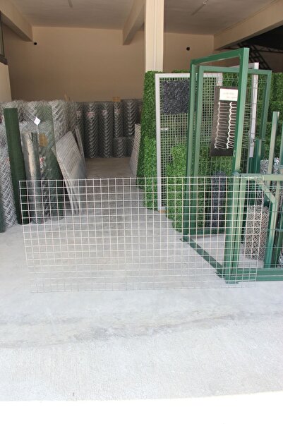 ÖR-AS TEL ÖRGÜ & PANEL ÇİT SİSTEMLERİ Galvanizli Hasır Tel-( 5.5 X 5.5 Göz Aralıklı )(3.5MM KALINLIK -(-100CM YÜKSEKLİK- 200CM UZUNLUK-)
