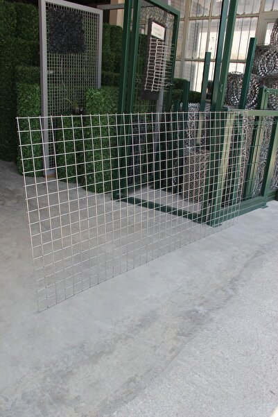 ÖR-AS TEL ÖRGÜ & PANEL ÇİT SİSTEMLERİ Galvanizli Hasır Tel-( 5.5 X 5.5 Göz Aralıklı )(3.5MM KALINLIK -(-100CM YÜKSEKLİK- 200CM UZUNLUK-)