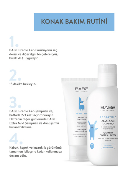 Babe Laboratorios Babe Pediatrik Konak Şampuanı Ph 5.0 - 200ml