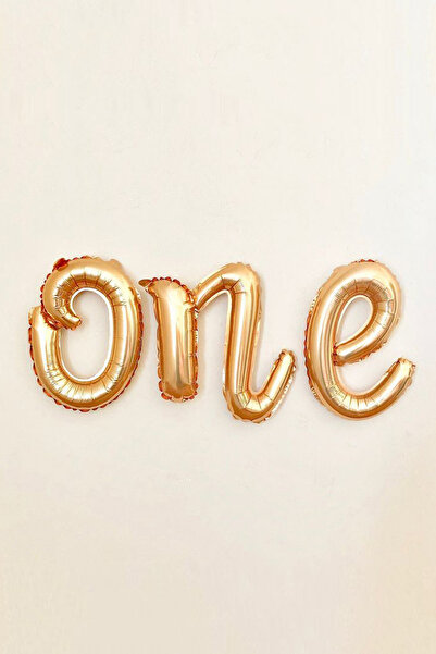 Le Mabelle Altın Folyo One Balon