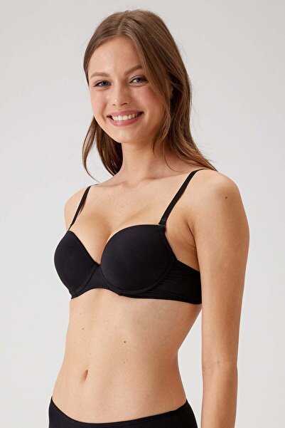 Pierre Cardin Black 6402 Madrid - Economy Pack of 2, Cotton Sling T-shirt and Bra Set