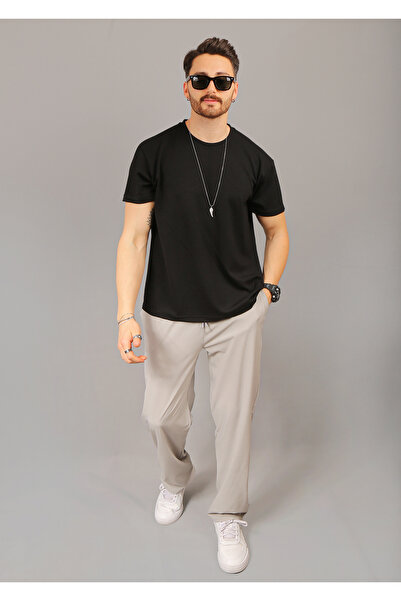 EydaMoon Baggy Cut Quick Dry Parachute Fabric Sports Sweatpants