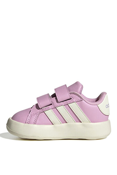 adidas Pembe - Beyaz Bebek Yürüyüş Ayakkabısı JR5104-GRAND COURT 2.0 CF I
