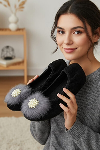 CEYDA SHOES Ошатні оксамитові балетки для щоденного використання - подарунок, тапочки, капці та виставкові Pisi Pisi