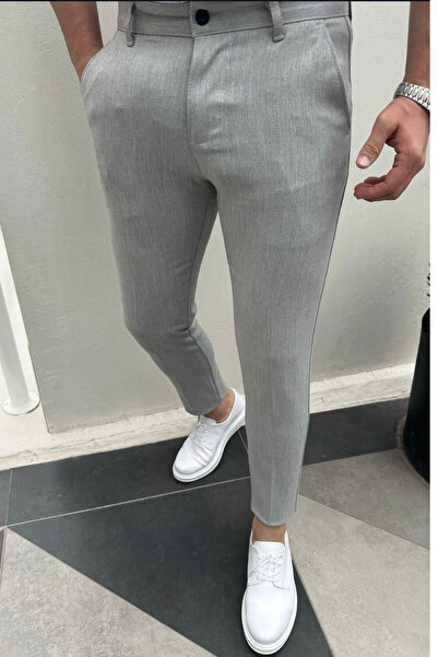 thesunfyre ЧОЛОВІЧІ Італійський крій Slim Fit - Екстра вузький крій Якісний еластичний лікра Тканина довжиною до щиколотки Штани