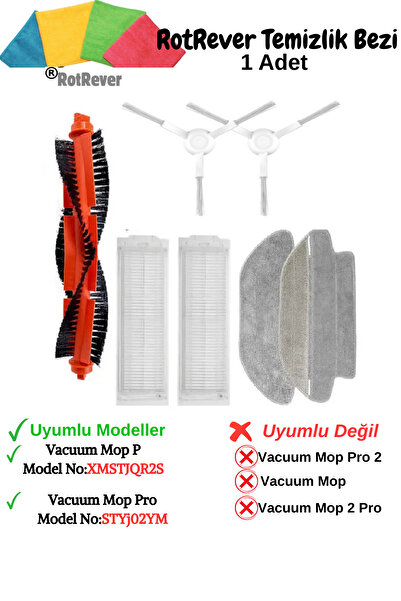 RotRever Xiaomi Vacuum Mop Pro-mop P Model Nr.: stytj02ym Filtru compatibil, ...