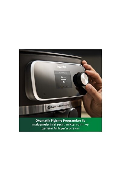 Philips Airfryer 7000 Serisi XXL Connected, Gıda termometreli, 2 kg, 8.3 L Ka...