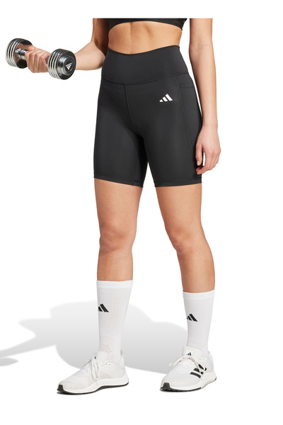 adidas Optimé Essentials Stash Cep 7 İnç Kısa Tayt