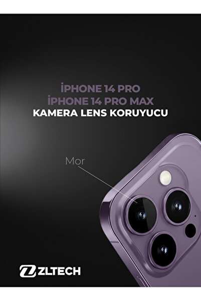ZLTECH iPhone 14Pro/14Promax Uyumlu Kamera Lens Koruyucu