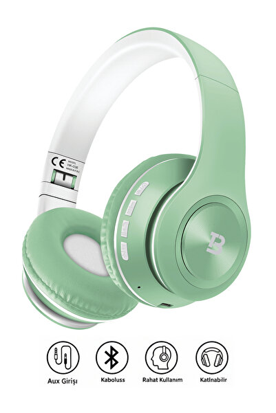 Tech&bello accessories Kablosuz Kulaküstü Bluetooth Kulaklık Stereo-Mikrofon-...