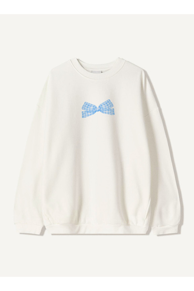 Disante سترة رياضية للجنسين بمقاس كبير، مطبوعة بنقشة مربعات زرقاء – ياقة دائر...