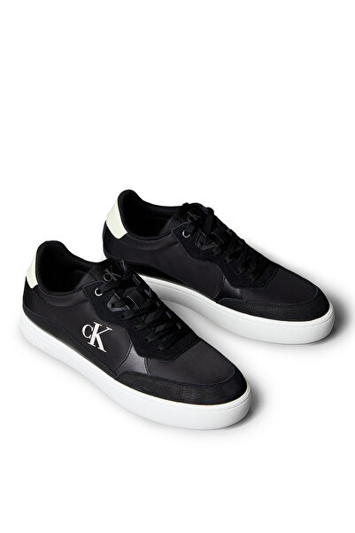 Calvin Klein Siyah Erkek Sneaker CLASSIC CUPSOLE MG NYLON MIX