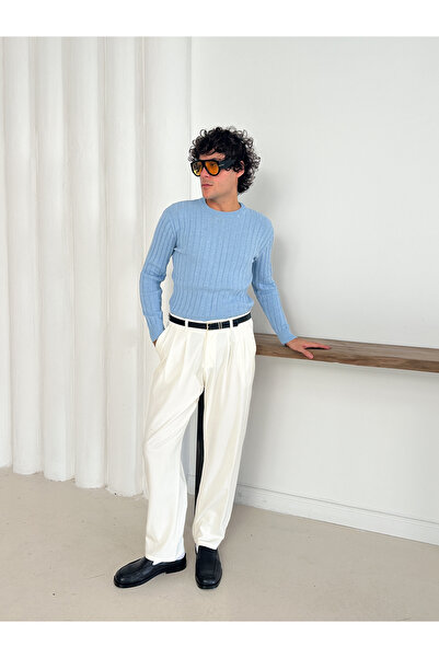 OTAKU Erkek Bisiklet Yaka Triko Kazak