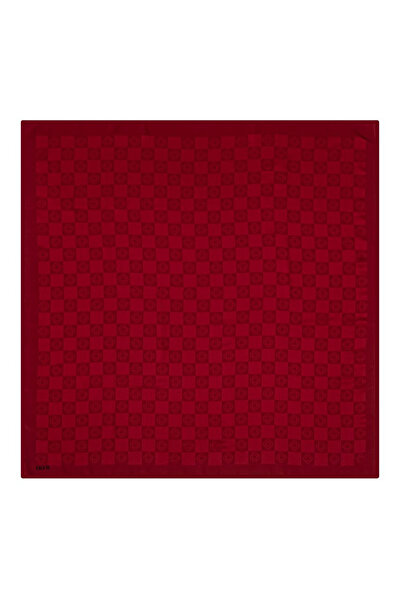 Aker Monogram Dama Eşarp - Kırmızı 941