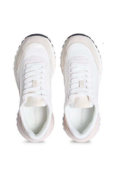 Calvin Klein Beyaz - Bej Kadın Sneaker YW0YW01963