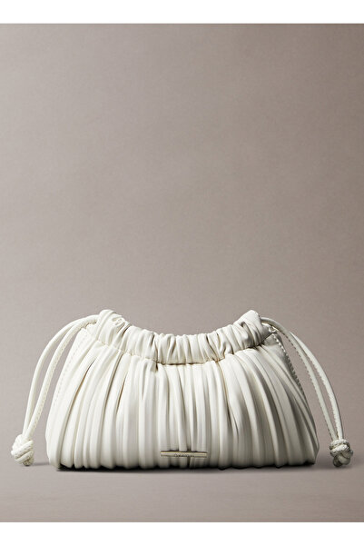 Calvin Klein Ck lv04f3077g drawstring pleated conv mını cb p women's bag