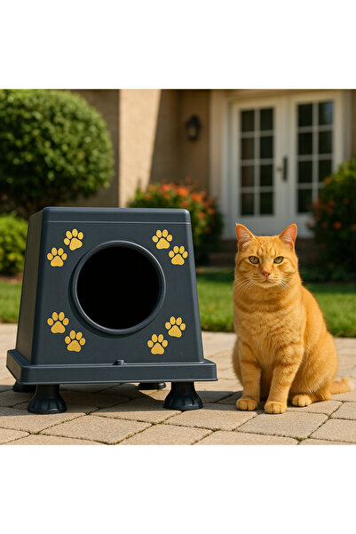 kartepe Kedi Evi Dış Ortam Yağmura Soğuğa Dayanıklı