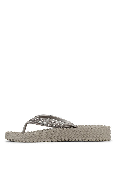 Ilse Jacobsen Atmosphere Cheerful15 - Beige Platform Flip Flops