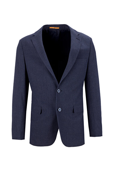 ALTINYILDIZ CLASSICS Altınyıldız Classics Lace-Up Waist Extra Slim Navy Blue Men's Suit Ace030252255_Lac