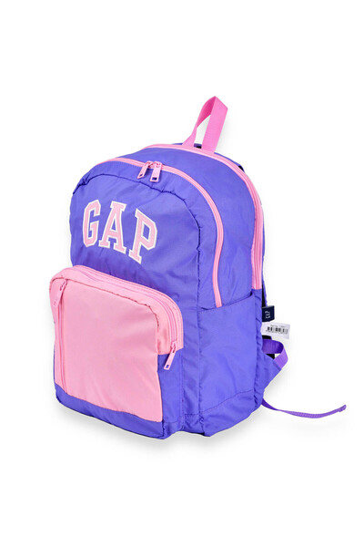 GAP Mor Çocuk 44x30,5x15 cm Sırt Çantası ÇİFT BÖLME OKUL ÇANTASI