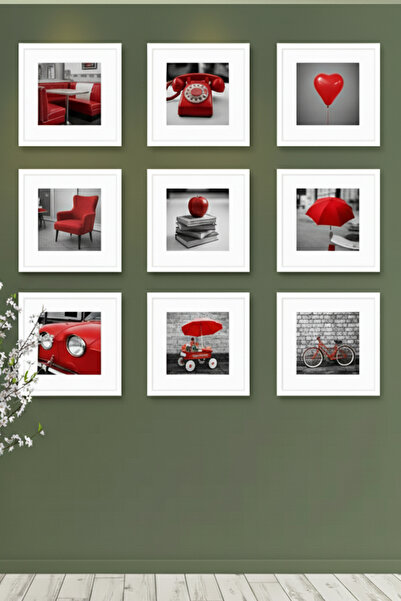 hobicehayaller 20X20 cm Pvc Glass Frame Set! 9' Detachable Frame!