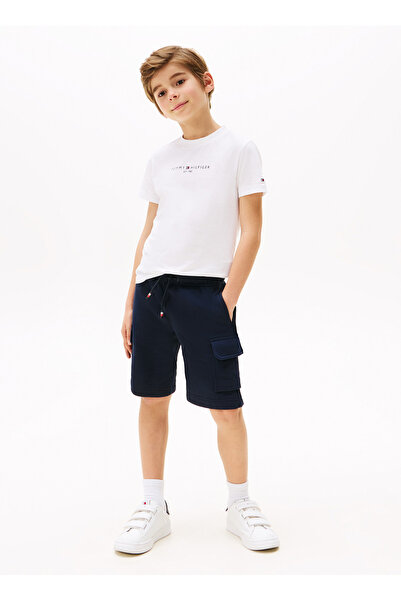 Tommy Hilfiger Lacivert - Beyaz Erkek Çocuk Set 2li KB0KB09661YBR