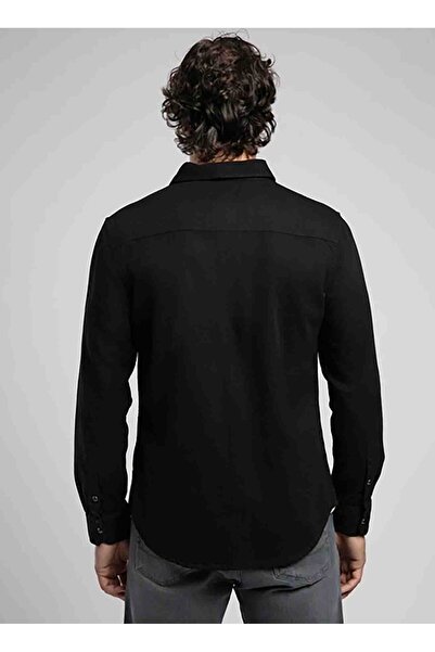 Lee Cooper Ανδρικό τζιν πουκάμισο Slim Fit 252 LCM 141001 WORNER 1 DENIM