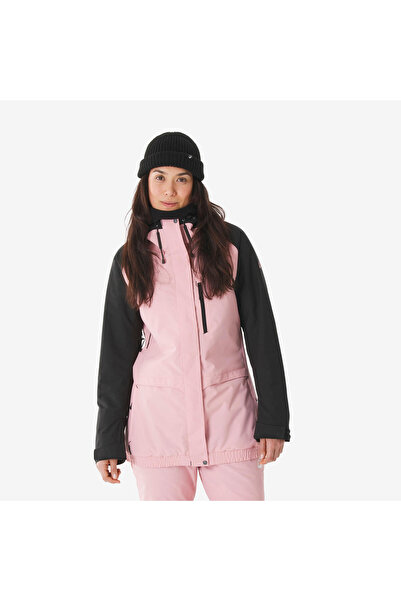 Decathlon Dreamscape Women's Ski/Snowboard Jacket - Pink - 500 Long
