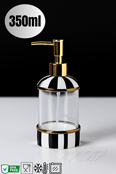 Maloria Damalı Sıvı Sabunluk | 20 Cm