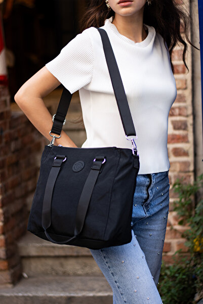 Sanmorris COLORFULLBAG Kadın 4 Gözlü Suya Dayanıklı Ayarlanabilir Çapraz Askılı El ve Omuz Çantası