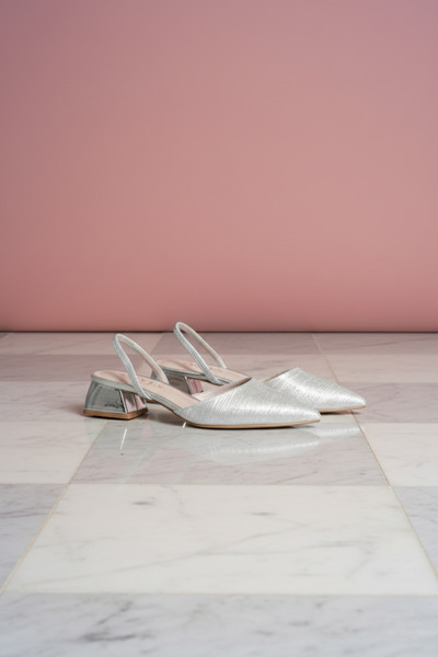 Brielfy Not Like Hers Vexilia Flag Heel Evening Dress Shoes