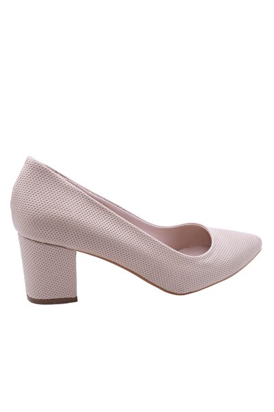 BİLENER Bilener 2860 - 6 Cm Printed Heeled Women's Shoes