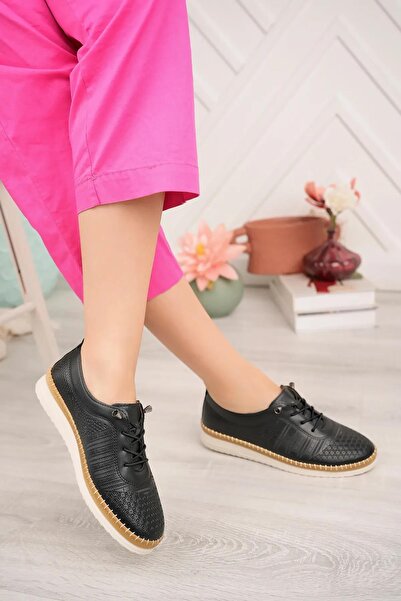 Norfix 3643 Pantofi de damă casual ortopedici cu șireturi din cauciuc