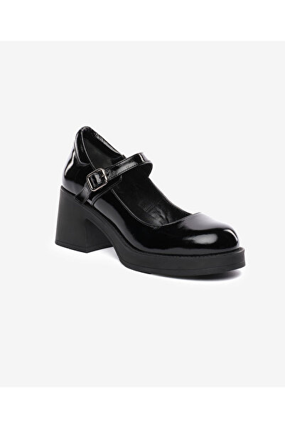 Greyder Women's Black Patent Leather Genuine Leather Classic Shoes 5K2Ua72214