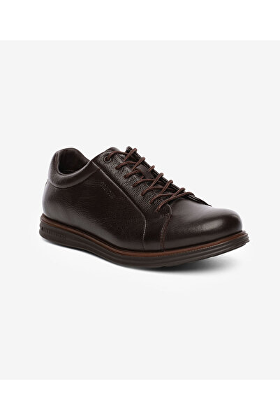 Greyder Erkek Kahverengi Hakiki Deri Comfort Ayakkabı 5K1FA00240