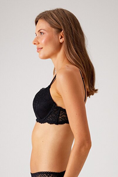 Pierre Cardin 6215 Rome Balenli Soft Push Up Dantelli Sütyen