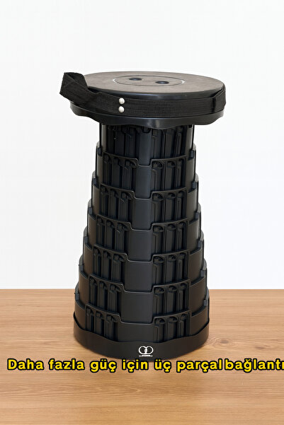 bayapalz Katlanır Tabure. Hafif, 100 Kg'a Kadar dayanıklı, Kolay taşınabilir Az yer kaplar