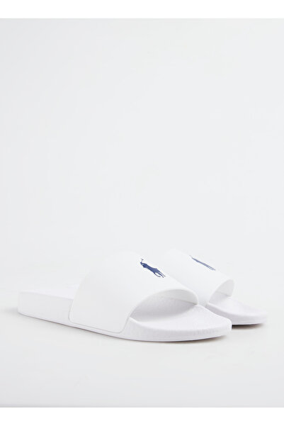 Polo Ralph Lauren Ekru Erkek Plaj Terliği Polo Slide