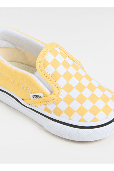 Vans Sarı Bebek Yürüyüş Ayakkabısı VN000D0TP1T1-Slip-On V