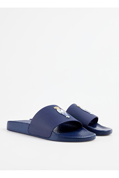 Polo Ralph Lauren Lacivert Kadın Terlik POLO SLIDE