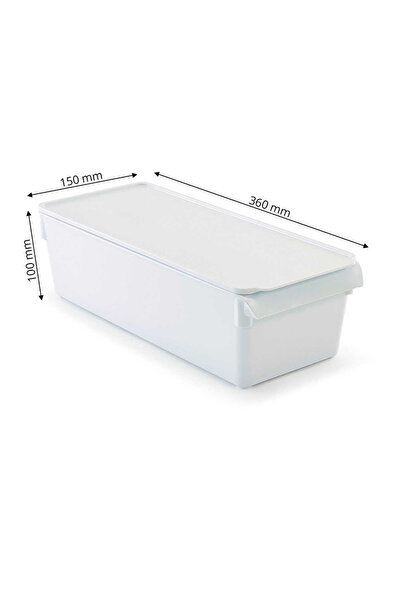 Prima Nova Οργανωτής μπάνιου και κουζίνας με λευκό καπάκι - Ράφι Ps 360*150*100 mm