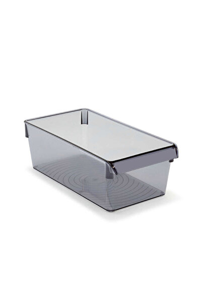 Prima Nova Прозорий чорний органайзер для холодильника - 290*150*100 мм полиця