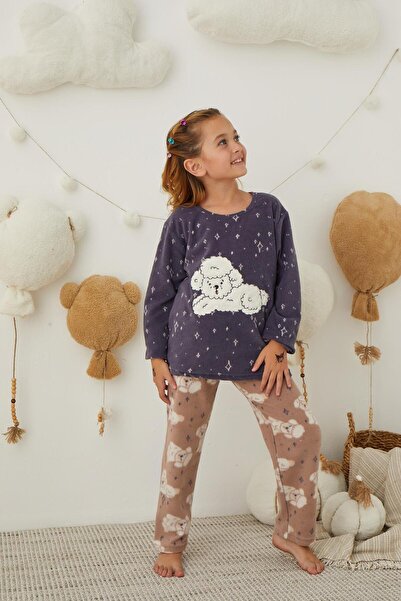 RAPAPA Girl's Welsoft Fleece Pajama Set 42006