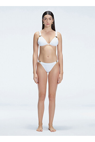 MOEVA Beyaz Kadın Bikini Alt ZELLA