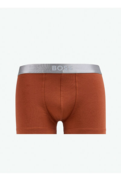 BOSS Çok Renkli Erkek Boxer Trunk 3P Metallic