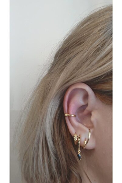 Bylin Takı Deliksiz Kullanım Için Fake Halka Dudak Ve Kulak Piercingi - 1 Adet