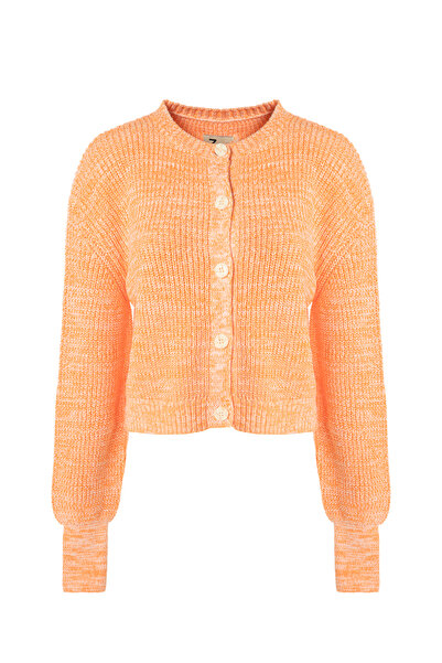 F&K 3X2 Crew Neck Cotton Cardigan