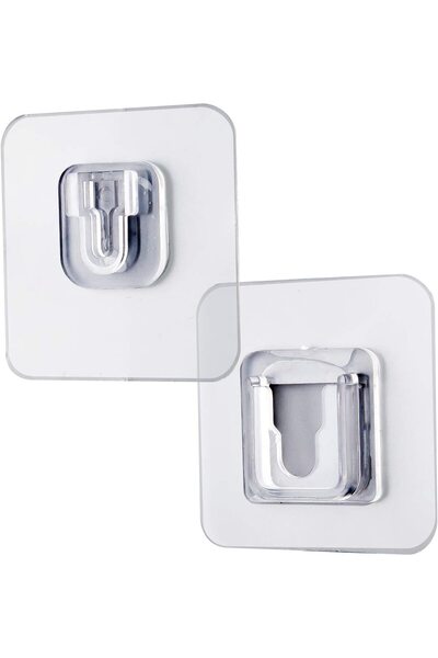 awwaline Disc adeziv dublu cu suport acrilic, awwaline, transparent